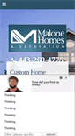 Mobile Screenshot of malonehomesmd.com